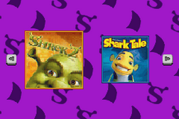 2 Games in 1 Shrek 2 Shark Tale