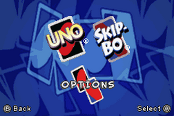 2 Games in 1 Uno Skip Bo