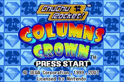 2 Games in 1 Columns Crown Chu Chu Rocket 
