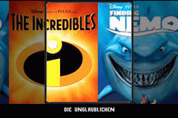 2 Games in 1 Findet Nemo Die Unglaublichen