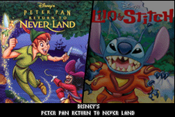 2 Games in 1 Lilo Stitch 2 Peter Pan Return to Neverland