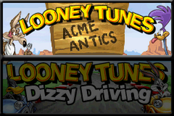 2 Games in 1 Looney Tunes Dizzy Driving Looney Tunes Acme Antics
