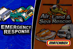 2 Games in 1 Matchbox Emergency Response Matchbox Air Land Sea Rescue