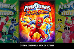 2 Games in 1 Power Rangers Ninja Storm Power Rangers La Force du Temps