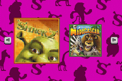2 Games in 1 Shrek 2 Madagascar