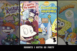 3 Games in 1 Rugrats I Gotta Go Party SpongeBob SquarePants SuperSponge Tak and the Power of Juju
